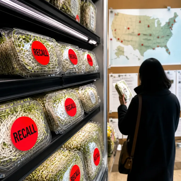 Alfalfa sprouts tied to multi‑state outbreak; US officials report 55 cases