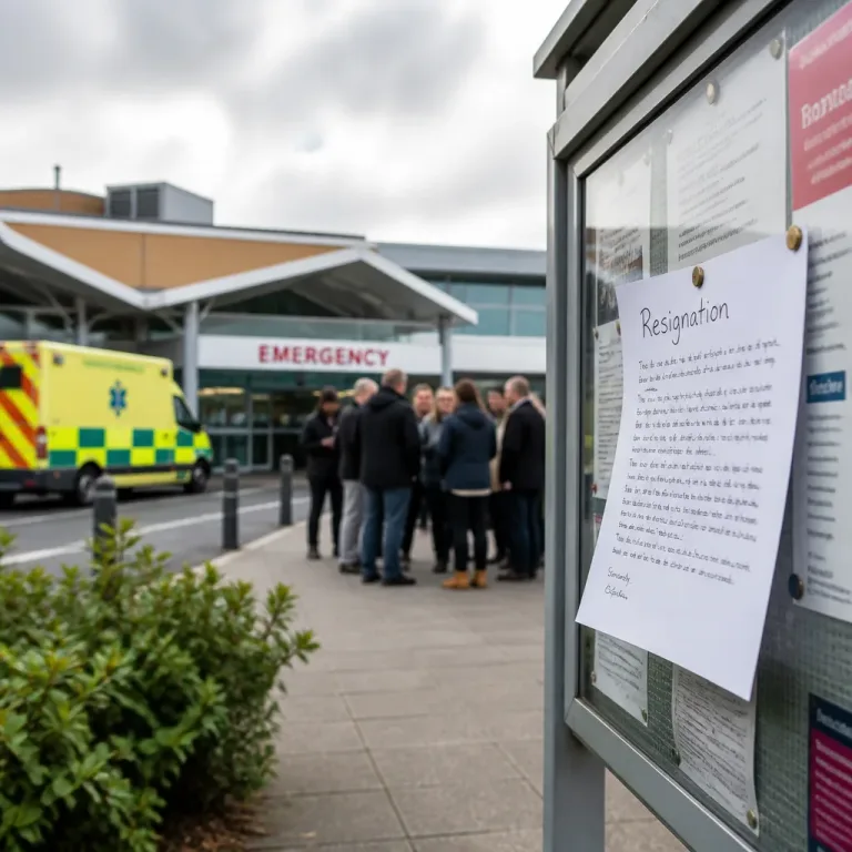 Northern Ireland health minister quits amid row over planned hospital surgery changes