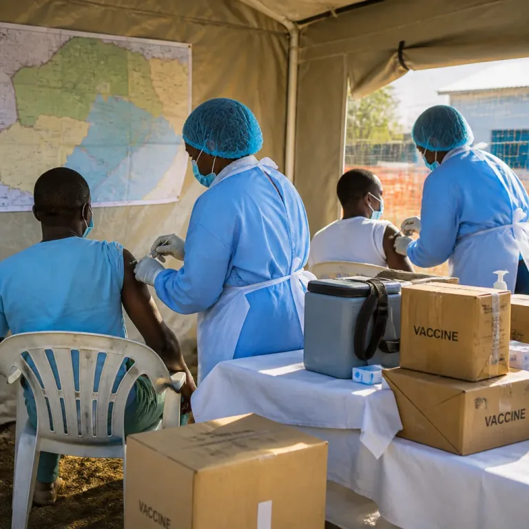 Congo begins Ervebo vaccinations for frontline staff as Ebola outbreak intensifies
