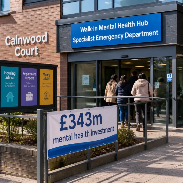 Government pledges new walk‑in mental health hubs and specialist emergency unit in Luton