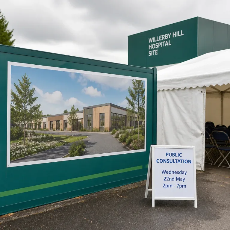 NHS trust proposes new 18‑bed Willerby Hill mental health unit to replace ageing Hull sites