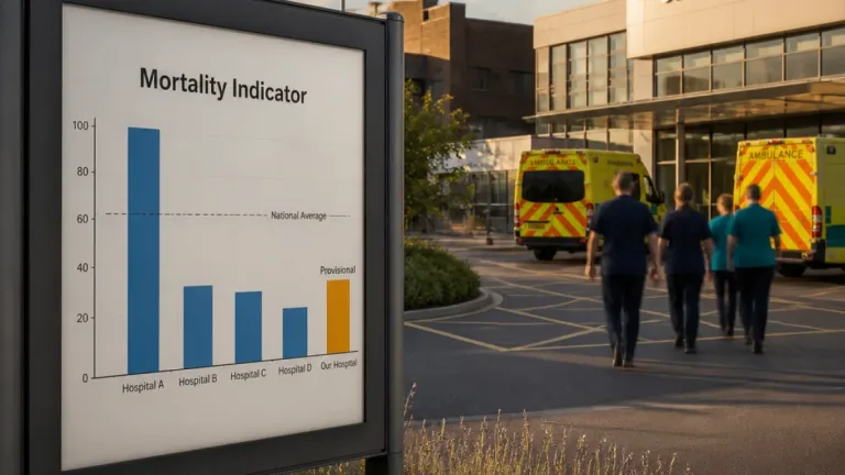 Hereford hospital records higher-than-expected deaths but trust says trend is easing