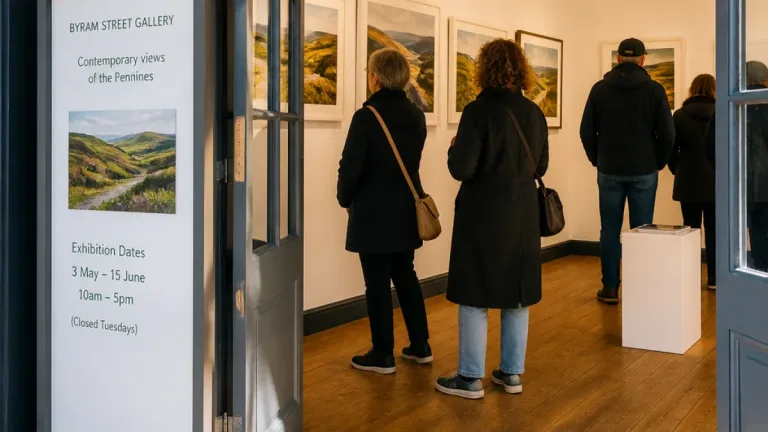 Huddersfield exhibition brings Peter Brook’s Pennine landscapes back to town