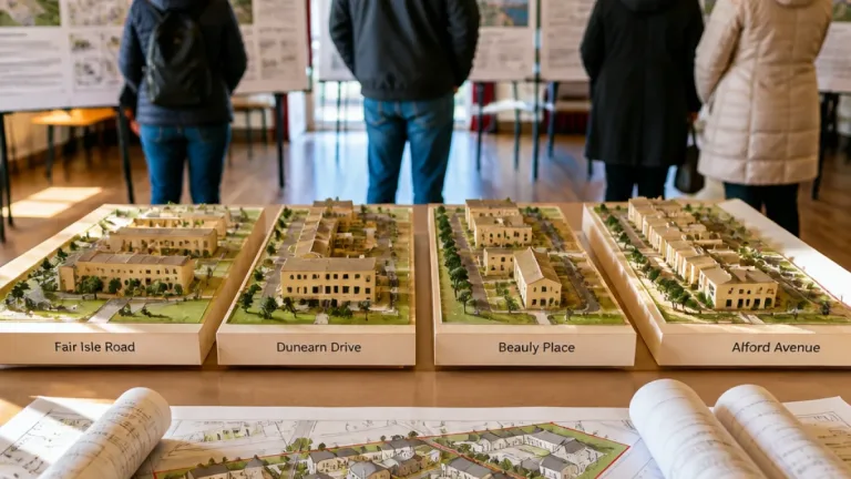 Kirkcaldy plans: council shows proposals for new homes in Templehall