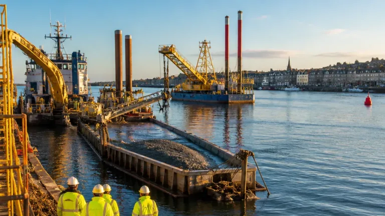 Lerwick harbour dredging in final weeks as vessels authorised to work round the clock