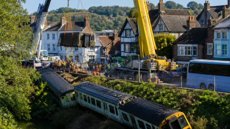 Lewes rail line to stay closed for at least 10 days after derailment