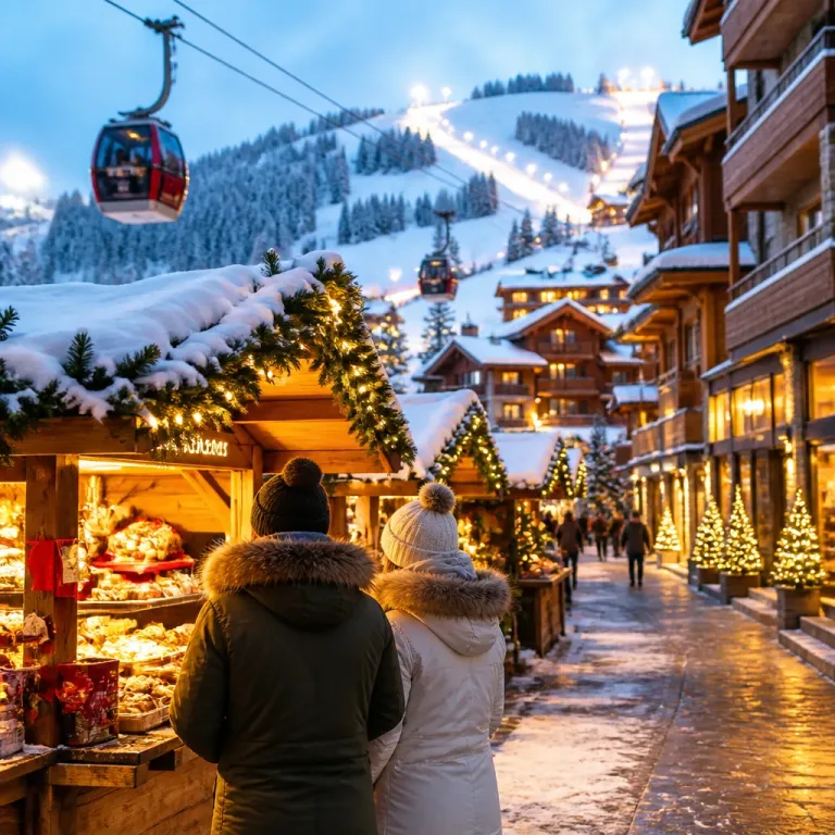 How to make the most of Courchevel over Christmas: slopes, villages and festive treats