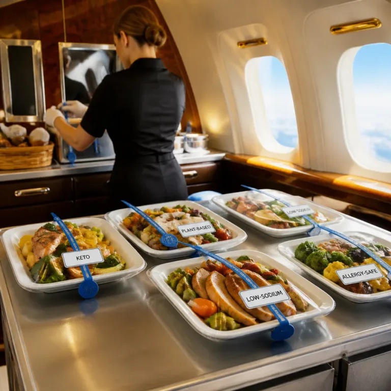 Private jet catering pivots from 'healthy' staples to personalised nutrition at altitude