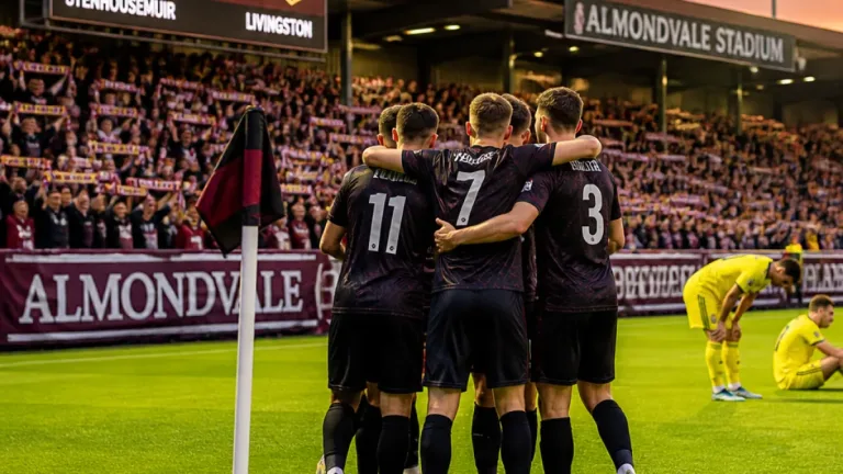 Livingston beaten at Almondvale as former midfielder Andrew Shinnie stars for Stenhousemuir