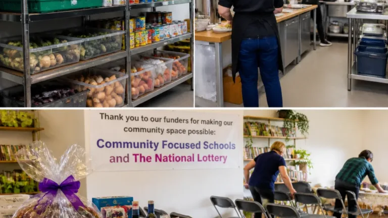 Llandrindod Wells community fridge reopens with upgraded pantry, kitchen and event space