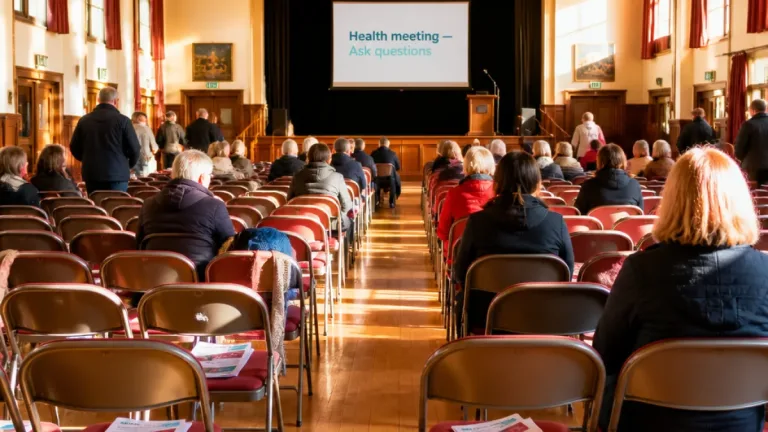 Llandrindod Wells residents urged to attend health meeting as proposals for county hospitals loom