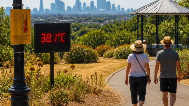 London bakes as UK records provisional 38.1C amid fifth summer heatwave