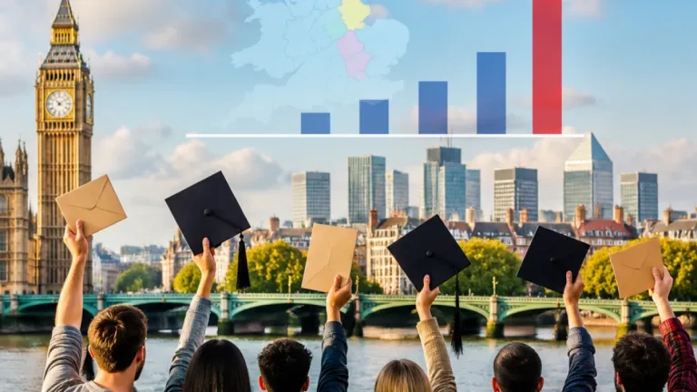 London records biggest gap in top A-level grades as pupils celebrate Oxbridge offers