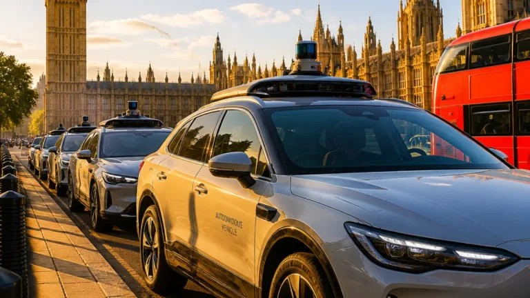 London sees first robotaxis as Uber and Wayve put 15 autonomous cars on capital’s streets