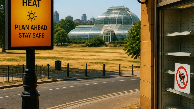 London swelters in fifth heatwave as amber extreme heat warning stays in force
