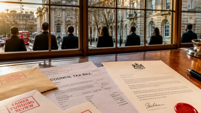 London town halls say Whitehall funding shake‑up will force steep council tax rises