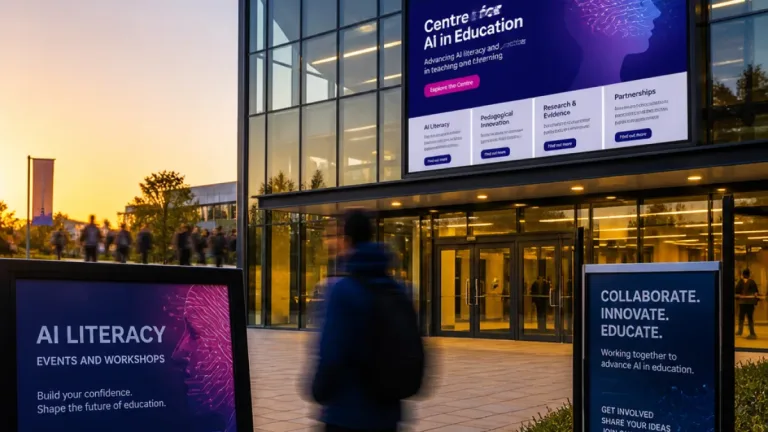 Loughborough University unveils dedicated website for new Centre for AI in Education