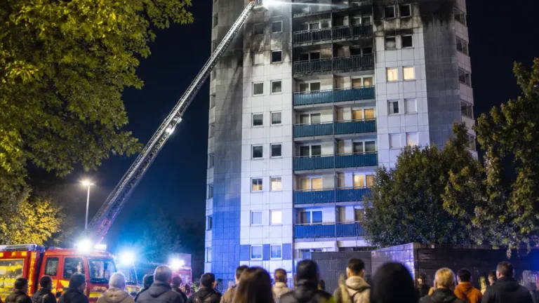 Man dies and two others rescued after early-morning fire at Poplar tower block