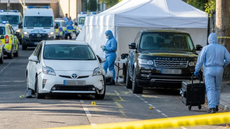 Man in his 40s found shot inside car in Newham as murder inquiry launched
