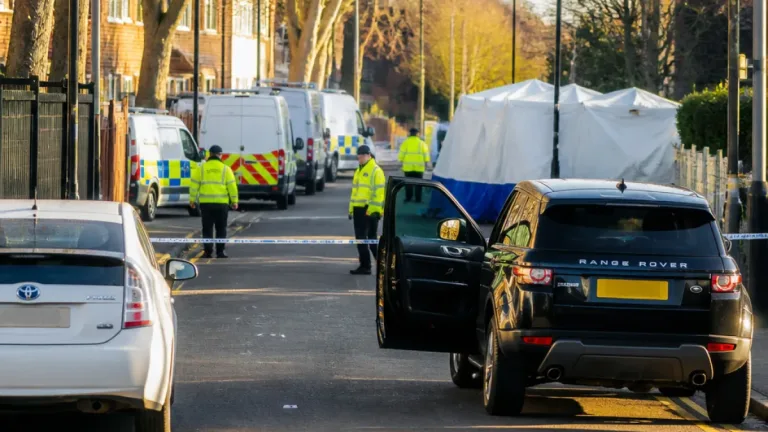 Man in his 40s shot dead in Newham as police cordon St Bartholomew’s Road