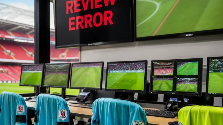 Manchester derby VAR blunder draws sharp criticism from referees' chief