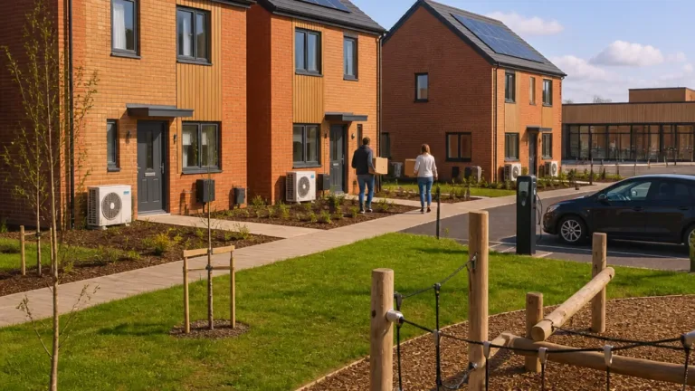 Mansfield council completes £7.7m build of 22 energy-efficient family homes