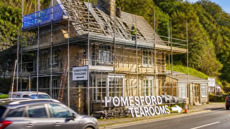 Matlock Bath landmark roof to be replaced but famed lettering set to return