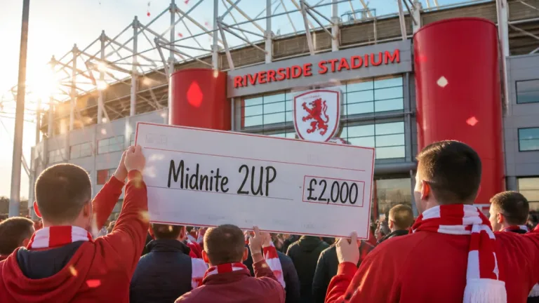 Middlesbrough fans share in £9,000 Midnite payout as ‘2UP’ prize pot grows