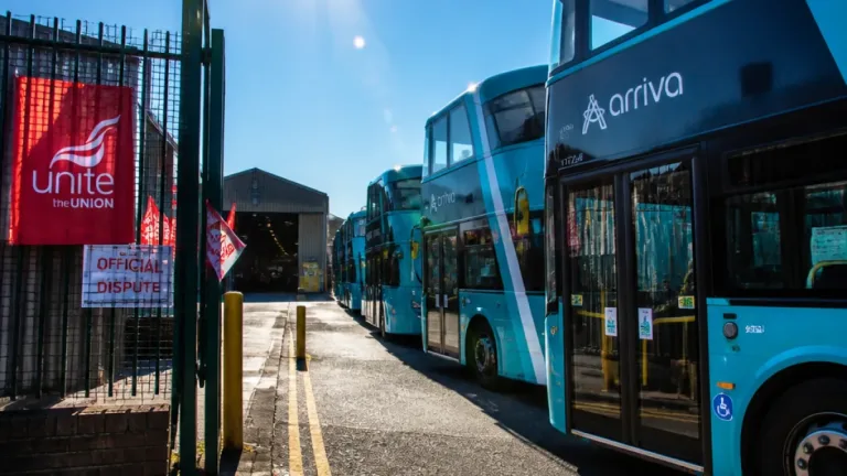 More than 1,500 Arriva drivers walk out amid dispute over heat and working conditions