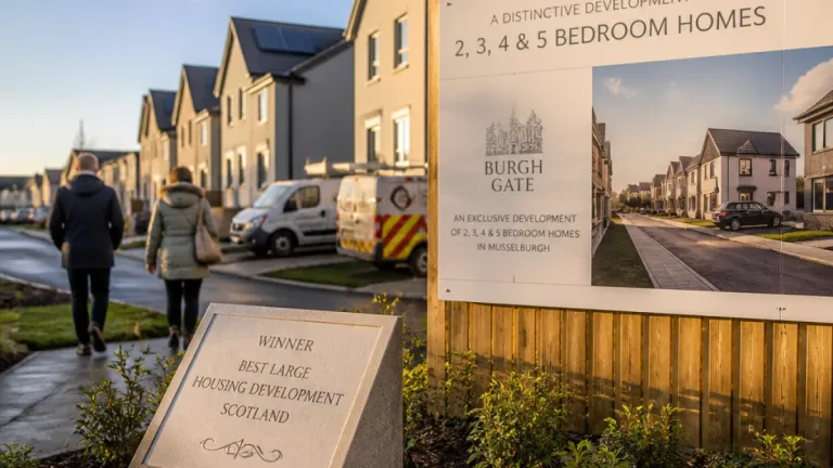 Musselburgh development Burgh Gate wins construction quality award
