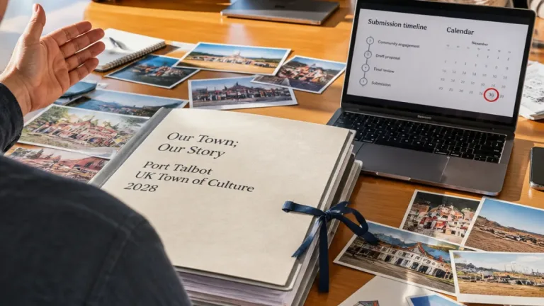 Neath-area role key as new chair leads Port Talbot's UK Town of Culture 2028 bid