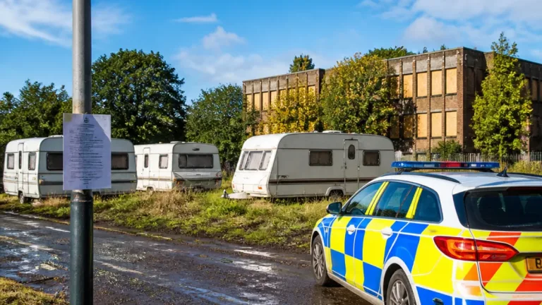 New traveller encampment on Whitfield Road raises concerns in Stoke-on-Trent