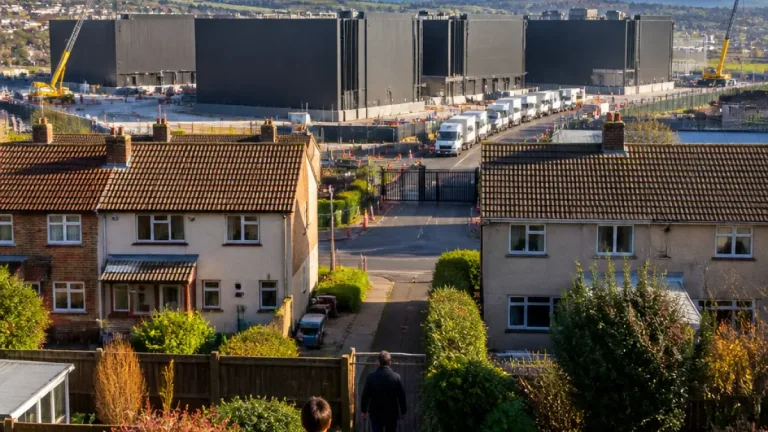 Newport residents raise worries as large data centre campus nears completion