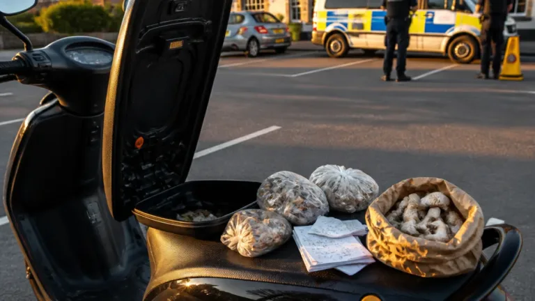 Nottingham man jailed after dealing cocaine, ketamine and magic mushrooms from moped