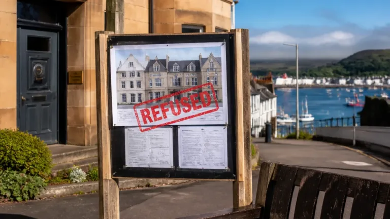 Oban council refuses planning application for Corran House staff accommodation
