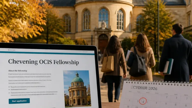 Oxford centre opens applications for five‑month Chevening fellowship in 2026–27