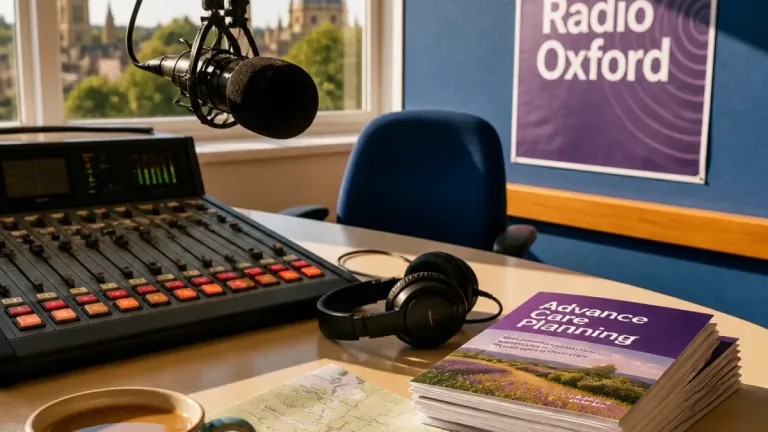 Oxford palliative care team features in BBC Radio Oxford series on advance planning