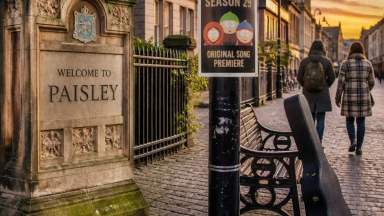 Paisley namesake features in unexpected crossover as Brad Paisley pens song for South Park