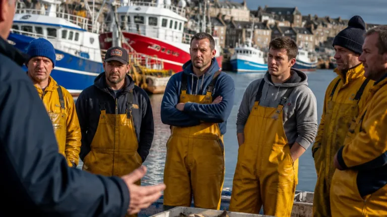 Peterhead among ports visited by reappointed fisheries minister Stephen Morgan