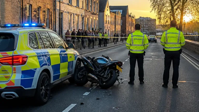 Police use tactical contact to stop motorcycle in York after rider fails to stop