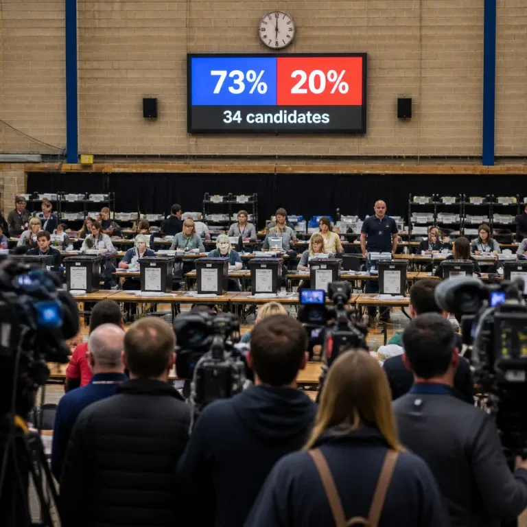 Farage faces high‑stakes Clacton count watched around the world