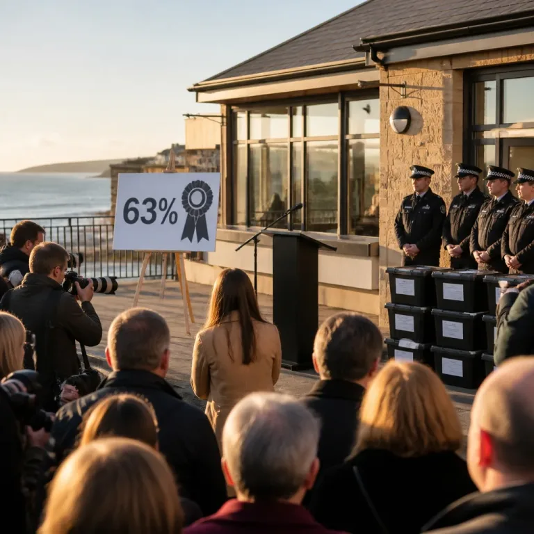 Farage reclaims Clacton seat with decisive win amid boycott and policing row