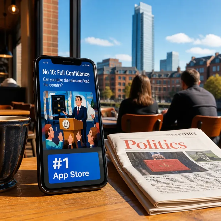 Prime minister simulator from Manchester tops Apple paid chart, reflecting appetite for UK politics