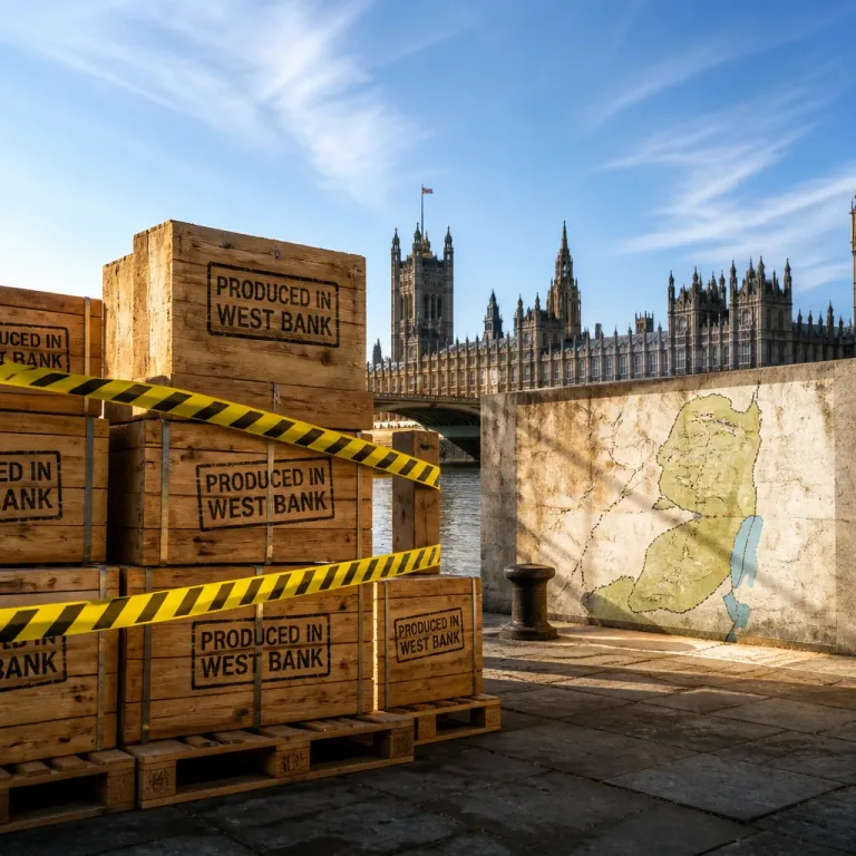 Senior Labour MP urges ban on West Bank goods to protect two‑state prospect