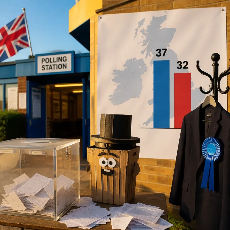Poll suggests Count Binface would top Nigel Farage in nationwide head‑to‑head for Clacton
