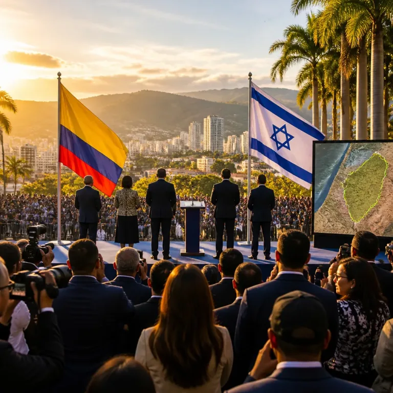 Israel gains diplomatic backing from Colombia’s new right‑wing government amid regional rightward shift