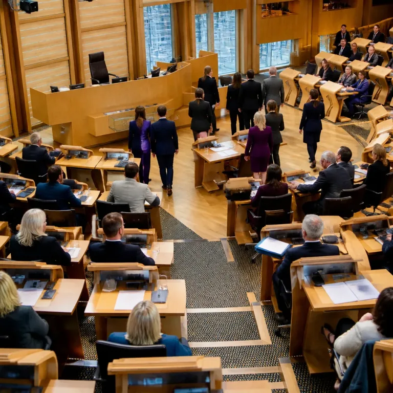 Scottish independence debate sees Reform MSPs walk out amid party clashes