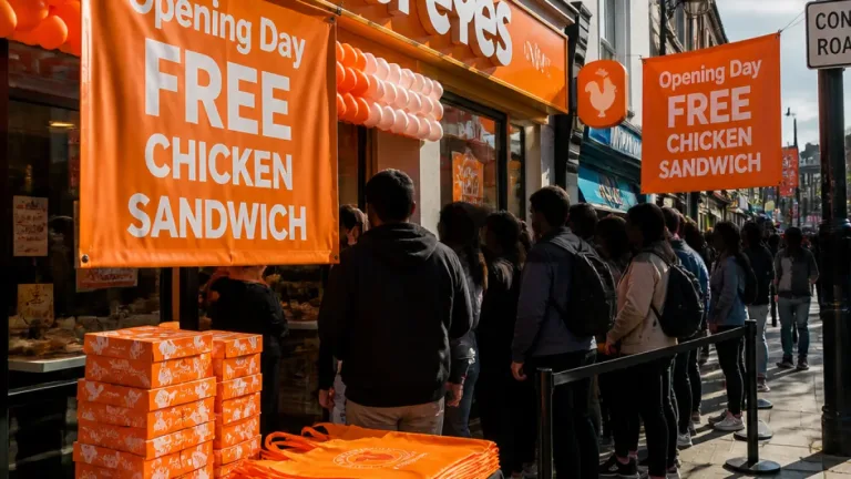 Popeyes to open in Portsmouth with 50 jobs and giveaways including sandwiches for a year