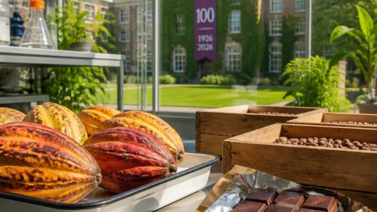 Reading researchers produce Britain’s first chocolate bar made with locally grown cocoa