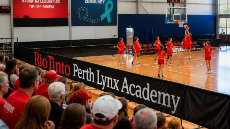 Rio Tinto extends backing of Perth Lynx through 2029, boosting pathways and regional engagement